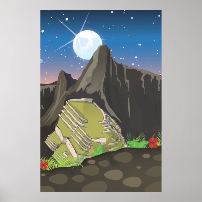 Poster Machu Picchu (Devant)