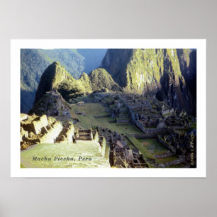 Poster 'Machu Picchu chez Dawn