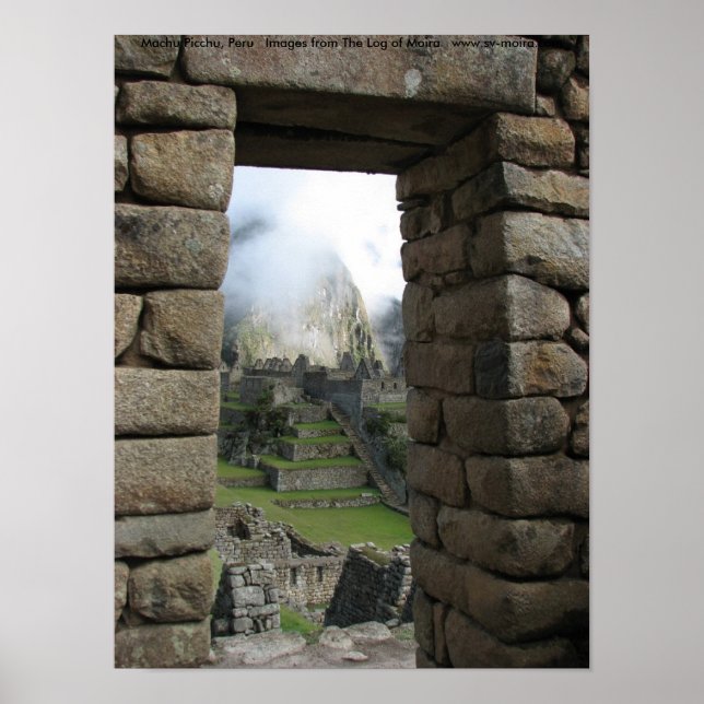 Poster Machu Picchu, Pérou (Devant)