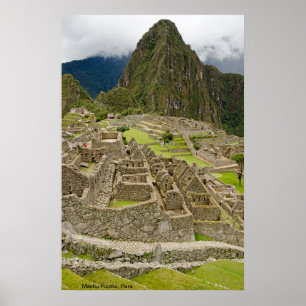Poster Machu Picchu, Pérou