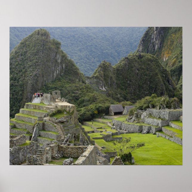 Poster Machu Picchu, ruines de la ville Inca, Pérou. 2 (Devant)