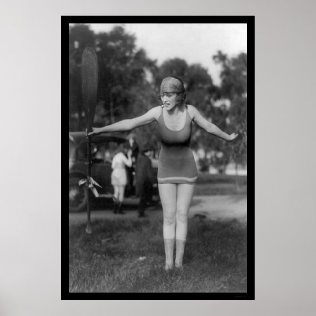 Poster Mack Sennett Beauté de bain 1915 (Devant)