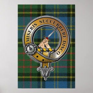 Poster MacMillan Tartan & Badge