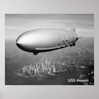 Poster Macon USS 16"x20"