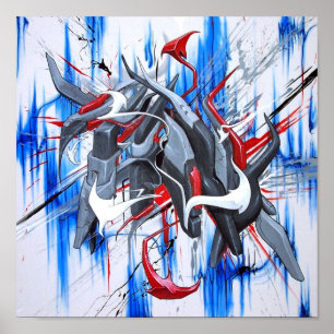 Poster Macro affect de pensée de Quantum