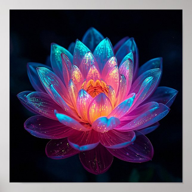 Poster Macro Ethereal Zen (Devant)