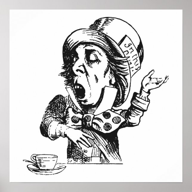Poster Mad Hatter (Devant)