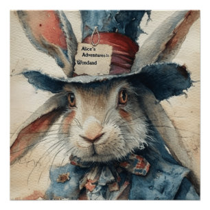 Poster Mad Hatter : Fantasia Casquette fantaisie