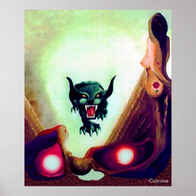 Poster Mad Kitty (Devant)