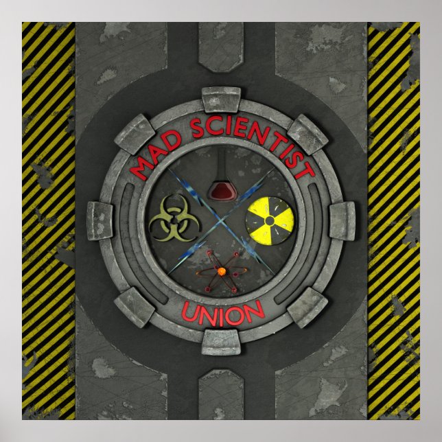 Poster Mad Scientist Union (Devant)