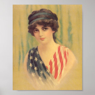 Poster Madame Amérique