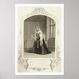 Poster Madame Celeste en tant que princesse Katherine, Sc