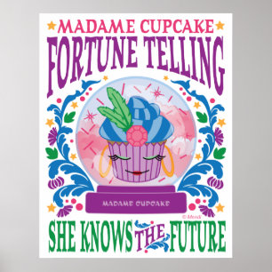 Poster Madame Cupcake Fortune