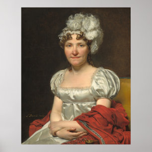 Poster Madame David - Jacques-Louis David Art