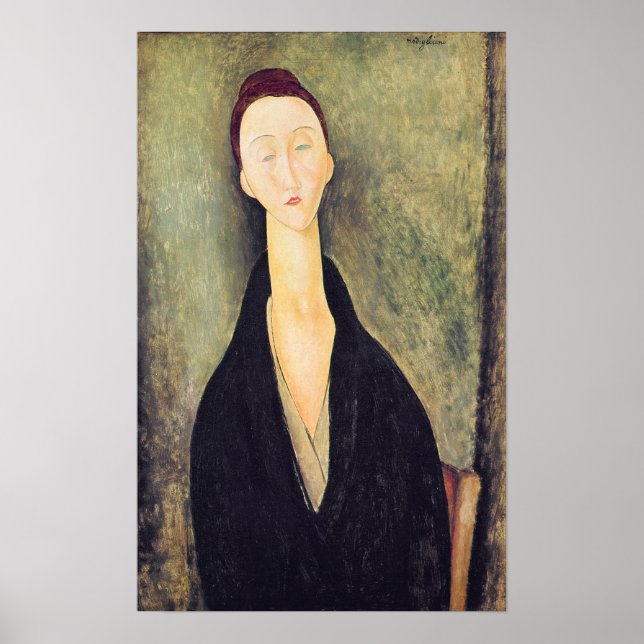 Poster Madame Hanka Zborowska, 1918 (Devant)