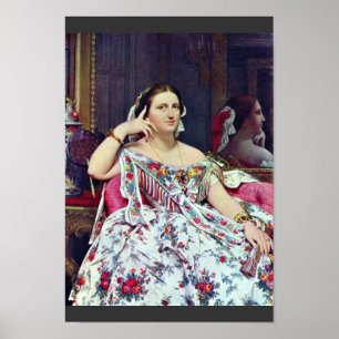 Poster Madame Paul-Sigisbert Moitessier Née Marie-Clotild