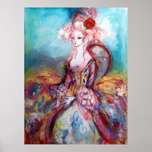 POSTER MADAME POMPADOUR (Devant)