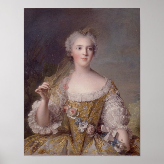 Poster Madame Sophie de France - Jean-Marc Nattier (Devant)