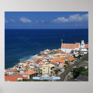 Poster Madère, Portugal