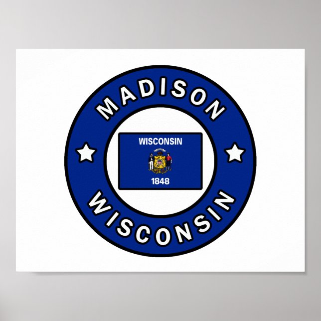 Poster Madison Wisconsin (Devant)