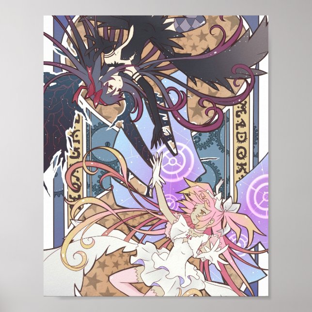 Poster Madoka & Homura (Devant)