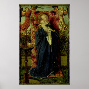Poster Madonna à la Fontaine, 1439