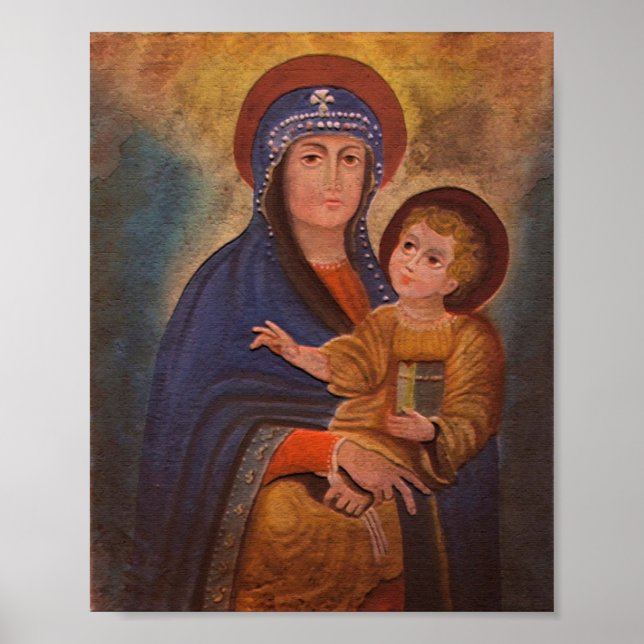 Poster Madonna coloniale espagnole (Devant)