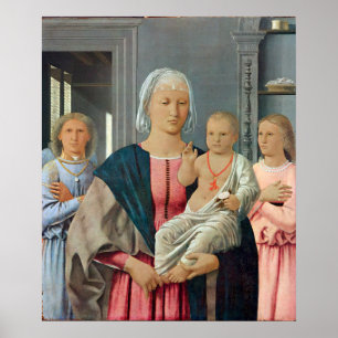 Poster Madonna de Senigallia - Piero della Francesca