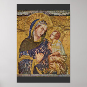 Poster Madonna Dei Tramonti Par Lorenzetti Pietro