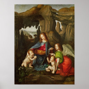 Poster Madonna des roches