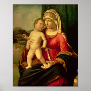 Poster Madonna et enfant 2