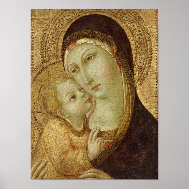 Poster Madonna et Enfant 2 (Devant)