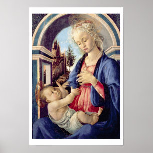 Poster Madonna et enfant (panneau) 3