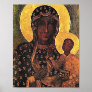 Poster Madonna Noire Pologne Notre Dame De Czestochowa