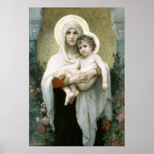 Poster Madonna of the Roses