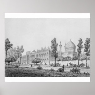 Poster Madrasa-yi Masjid-i Shah Sultan Hussein, à Isfaha