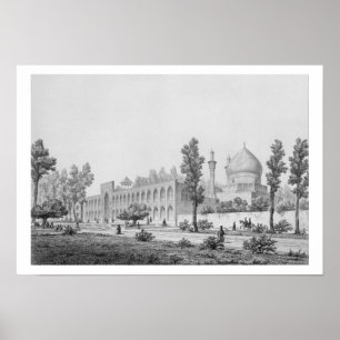 Poster Madrasa-yi Masjid-i Shah Sultan Hussein, à Isfaha