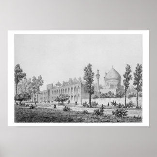 Poster Madrasa-yi Masjid-i Shah Sultan Hussein, à Isfaha