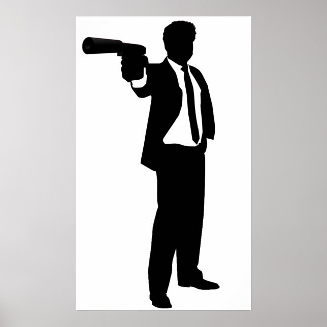 POSTER MAFIA HITMAN. (Devant)