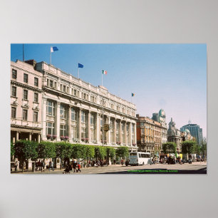 Poster Magasin de Clery, O'Connell Street Dublin