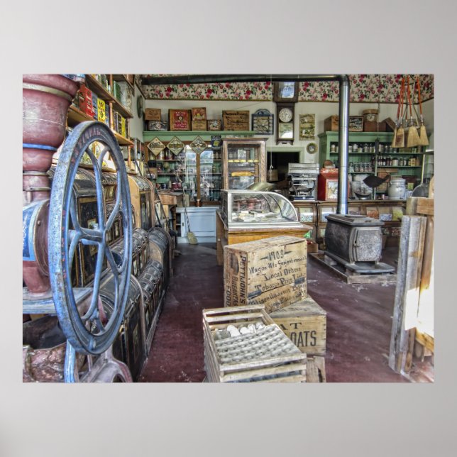 Poster Magasin général - Virginia City Ghost Town - Monta (Devant)