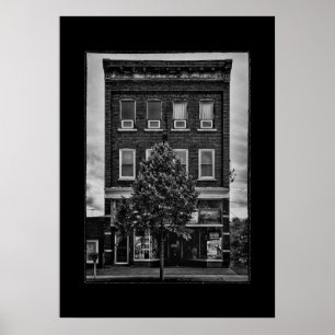 Poster Magasin matériel Barton & Fisher No 2 avec bordure