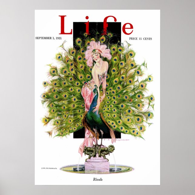 POSTER MAGAZINE DE LA VIE (Devant)