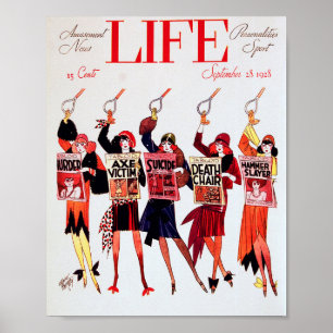 POSTER MAGAZINE DE LA VIE