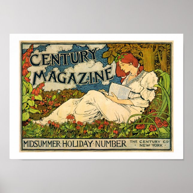 Poster Magazine Louis John Rhead Century (Devant)