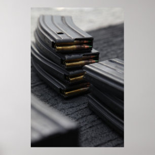 Poster Magazines de fusils