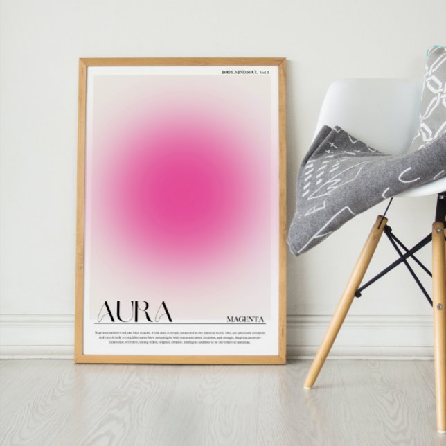 Poster Magenta Aura (Créateur téléchargé)