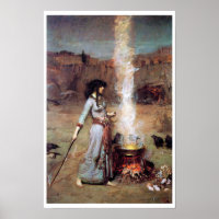 Magic Circle John William Waterhouse