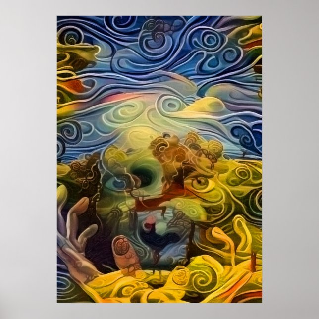 Poster Magic eyes (Devant)