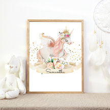 Magical Créature Princesse Licorne Fille Nursery 